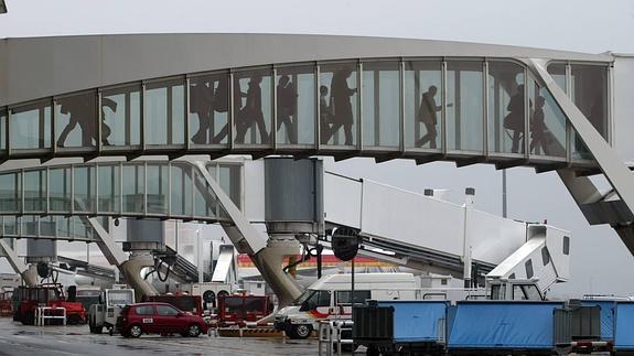 Aeropuerto de Bilbao. 