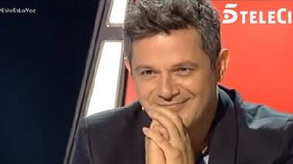 Alejandro Sanz se emociona (otra vez) en 'La Voz'. 