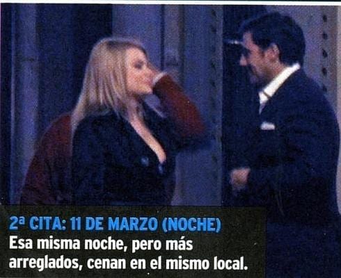 María Lapiedra y 'El Litri' en una de las fotografías publicadas por la revista. 