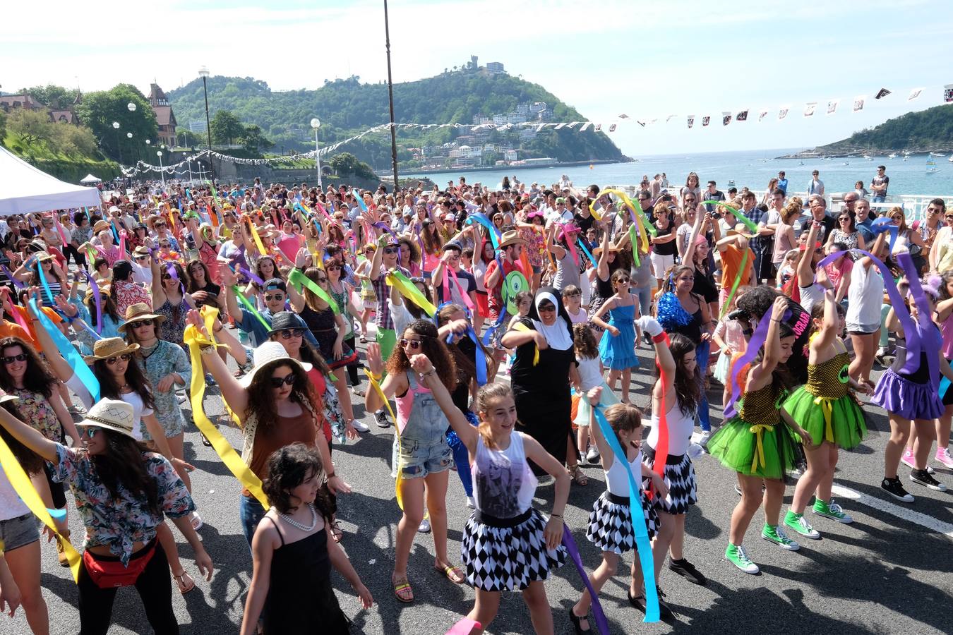 Uno de los actos celebrados en La Concha.