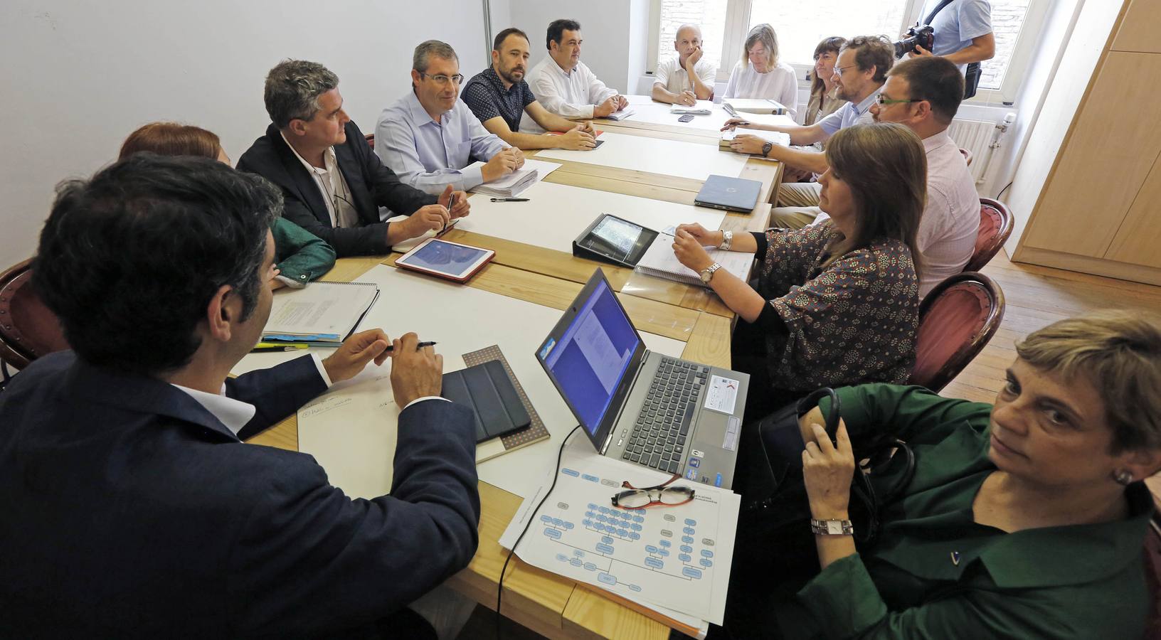 Reunión de los patronos de la Fundación San Sebastián 2016