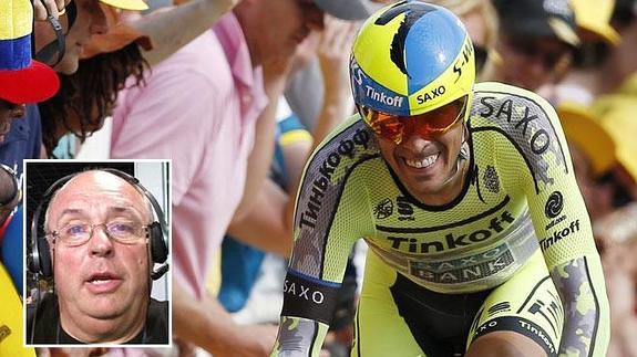 «El tiempo que cedieron Quintana o Contador está dentro de lo reglamentario»