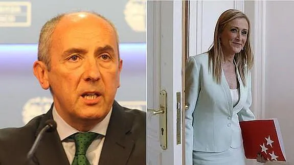 Josu Erkoreka y Cristina Cifuentes.