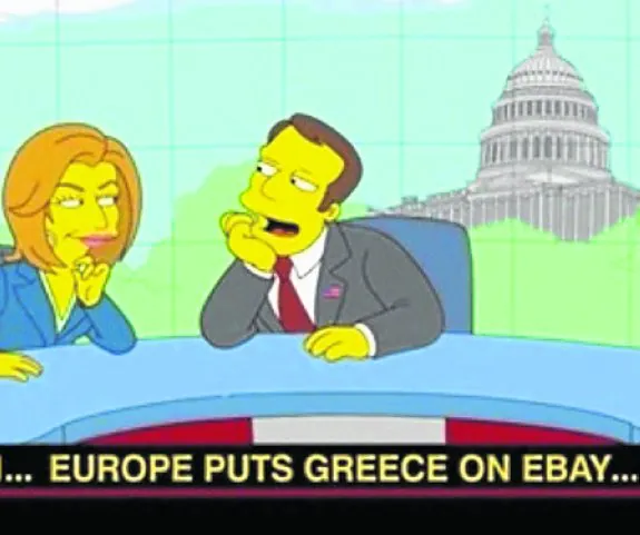 Imagen del episodio sobre Grecia.