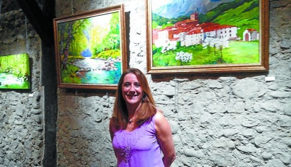 Margolan desberdinak ikusi daitezke Agirreren erakusketan.