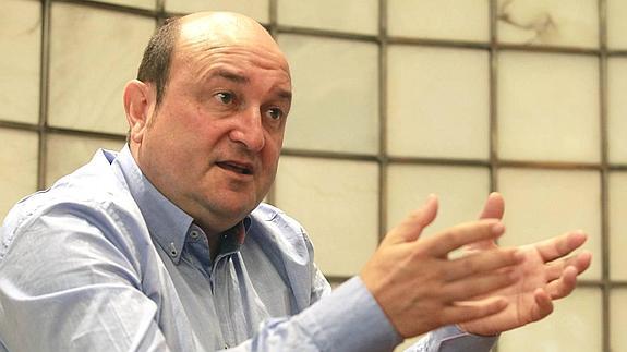 Andoni Ortuzar, presidente del PNV.