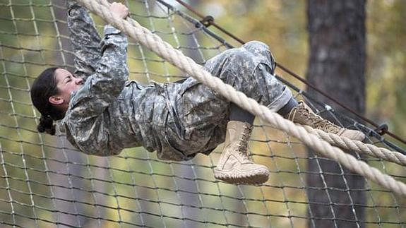 Una de las aspirantes