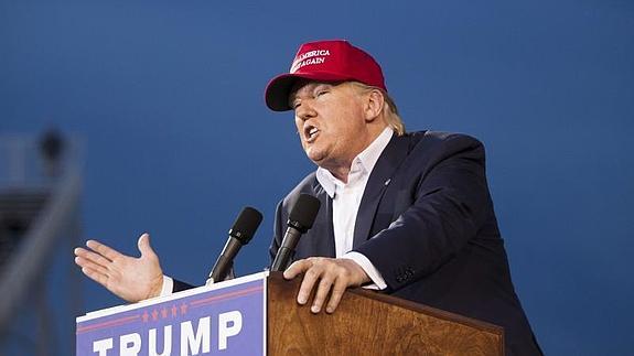 Donald Trumpm, candidato republicano a la presidencia de Estados Unidos. 