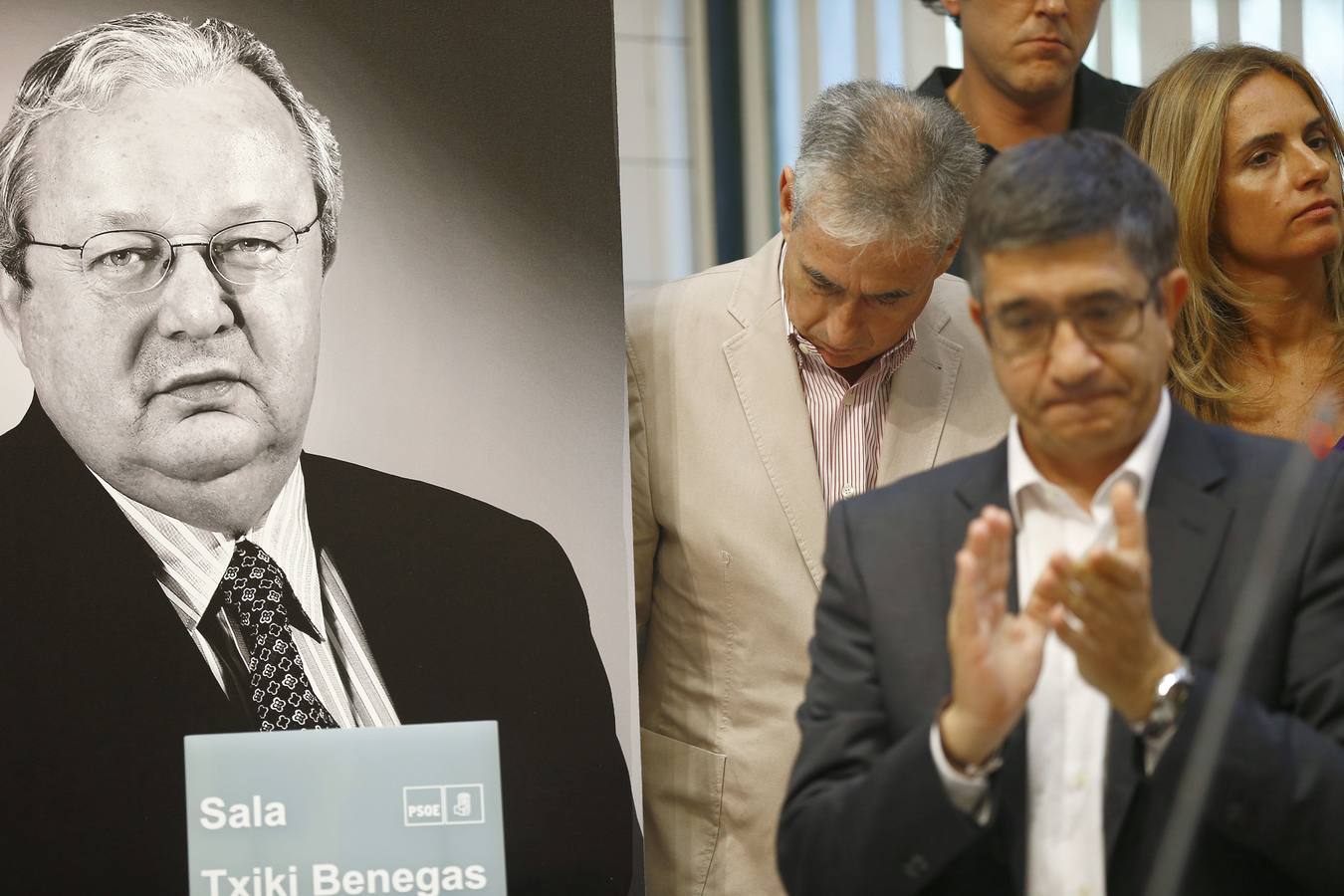 Ferraz bautiza una de sus salas con el nombre de Txiki Benegas
