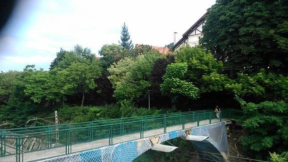 La pasarela de Zubiaurre