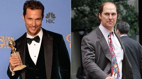 Matthew McConaughey, gordo y calvo por su última película