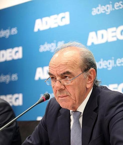 El presidente de Adegi, Pello Guibelalde