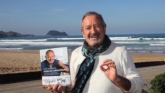 Karlos Arguiñano, en la presentación del recetario
