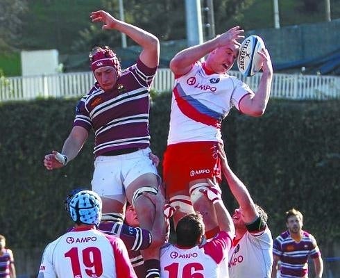 Goierritarras y madrileños disputaron un encuentro de poder a poder. 