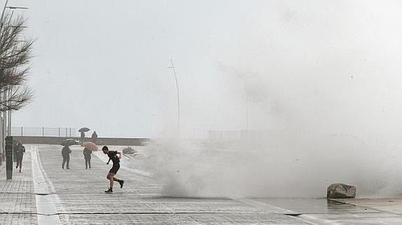 Un manto blanco cubre Leitza. 