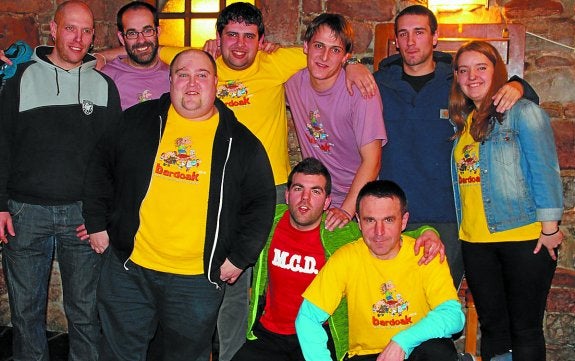 Los beratarras, de amarillo, pasan a la final. 