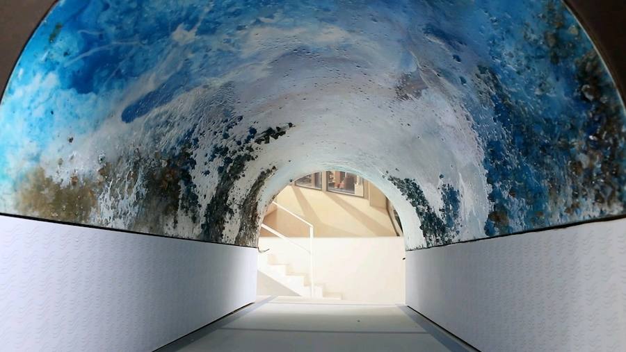 'MiramArt', un paseo subacuático por el túnel del Antiguo