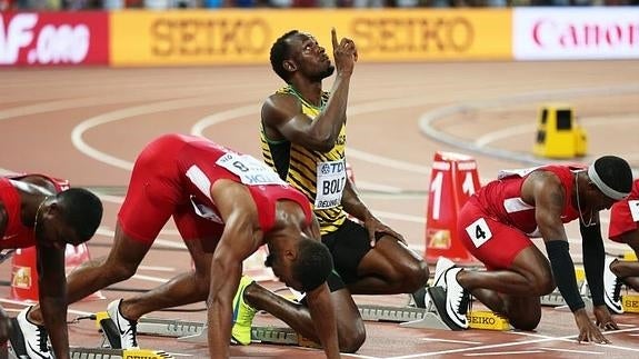 Bolt fue una de las estrellas del último Mundial. 