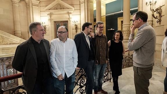 Los directores de los principales festivales de San Sebastián.