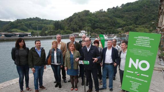 Acto electoral del PNV en Orio