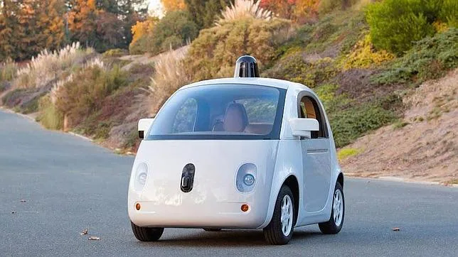 Imagen de un prototipo de coche autónomo presentado por Google. DV