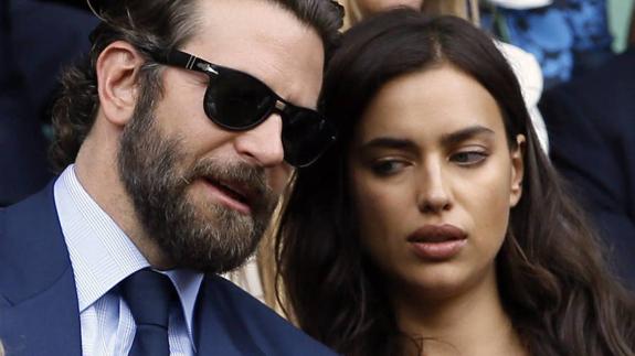 Bradley Cooper e Irina Shayk se pelean en Wimbledon
