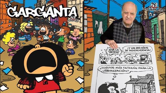 Mafalda vuelve por el bicentenario de la independencia de Argentina