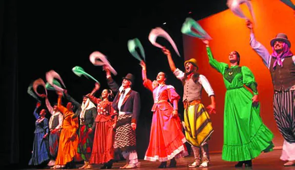 Gran Ballet Argentino de Córdoba. Traerá a Arrasate música, baile y arte, con danzas como el tango, el malambo y el pericón, entre otros.