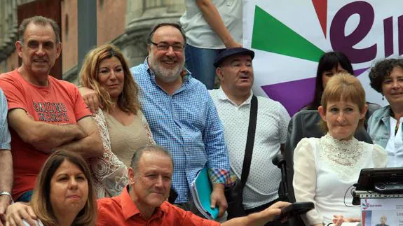 Juan Luis Uria ha presentado su candidatura en Bilbao.