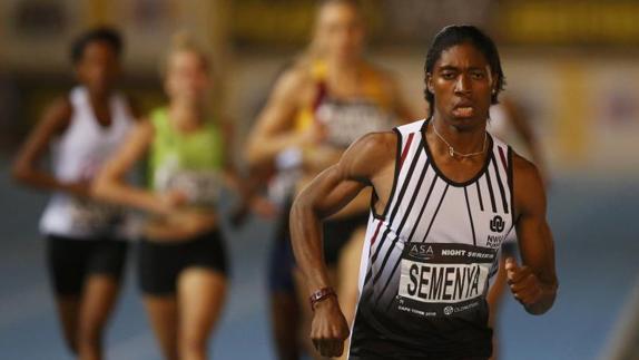 Caster Semenya correrá los 800 metros en Río.