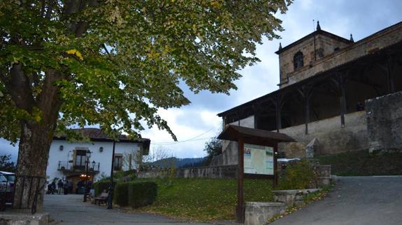 Vista general de Ezkio-Itxaso