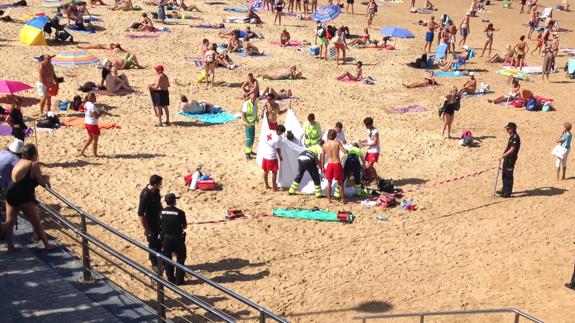 Momento en el que se ha certificado el fallecimiento de la víctima. 