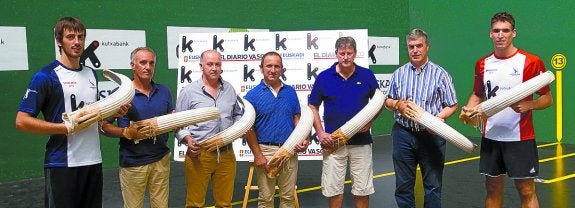 Barrenetxea, Juan Carlos Intxauspe, Pello Aizpuru, Matxin II, Jon Eizagirre, Imanol Mujika y Urriza. 