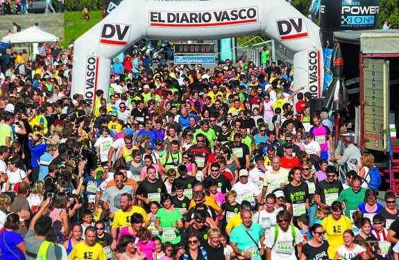 La carrera de familias es el complemento ideal para la 'Beñat Elzo Mendi Lasterketa'.