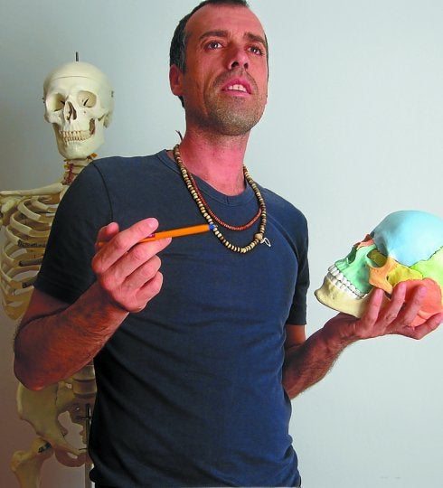 El psico-osteópata donostiarra Santiago Ubeda.