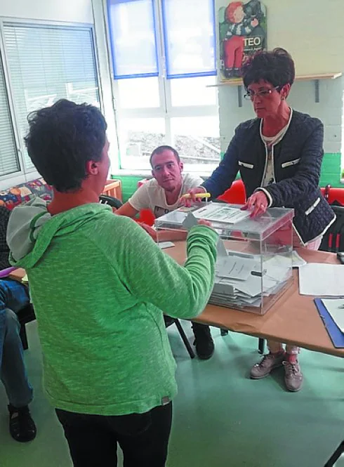 Urnas. Votos en Elgoibar. 