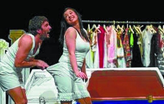 Una de las escenas de la obra. 