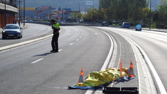 Muere una persona en Barakaldo atropellada por un conductor que se dio a la fuga