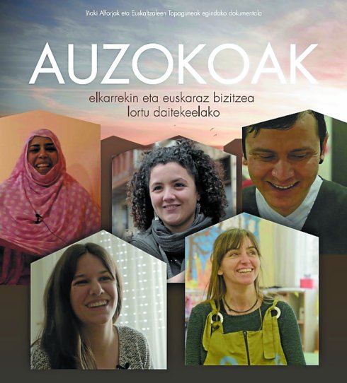 Cartel anunciador del documental 'Auzokoak'. 