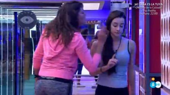 Clara y Adara en Gran Hermano 7.