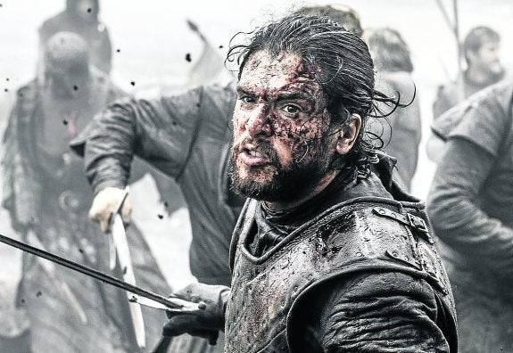 Jon Snow, uno de los protagonistas de la serie.