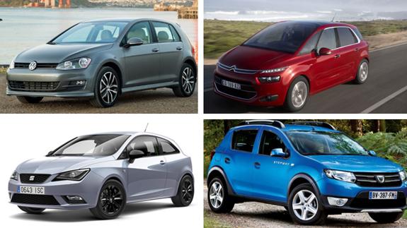 Los coches más vendidos de 2016 en España