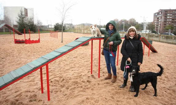 El parque para perros, inaugurado