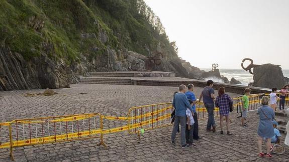 Goia aboga por hacer más accesible el Peine del Viento sin alterar las obras