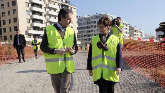 De la Serna y Tapia, esta mañana en San Sebastián. 