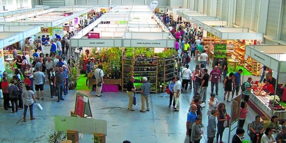 La Feria Bioterra, uno de los eventos más emblemáticos de Ficoba, recibió en 2016 a 11.421 visitantes.
