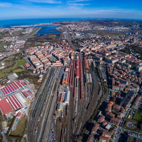 Playa de vías de Irun