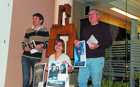 Presentación. Zaballos, Iglesias y Goitia en Kultur Etxea. 