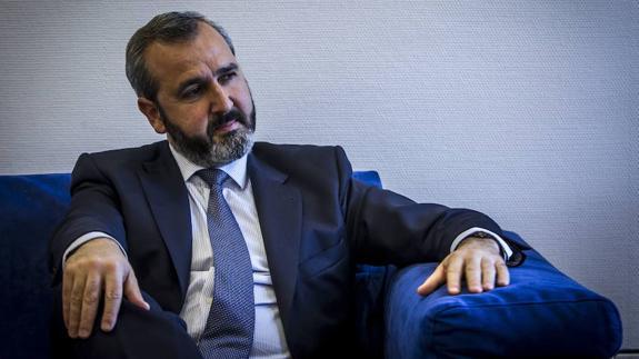 El presidente de la patronal vizcaína Cebek, Iñaki Garcinuño. 