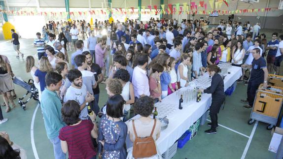 Imagen de la fiesta organizada en el Colegio Inglés San Patricio. 